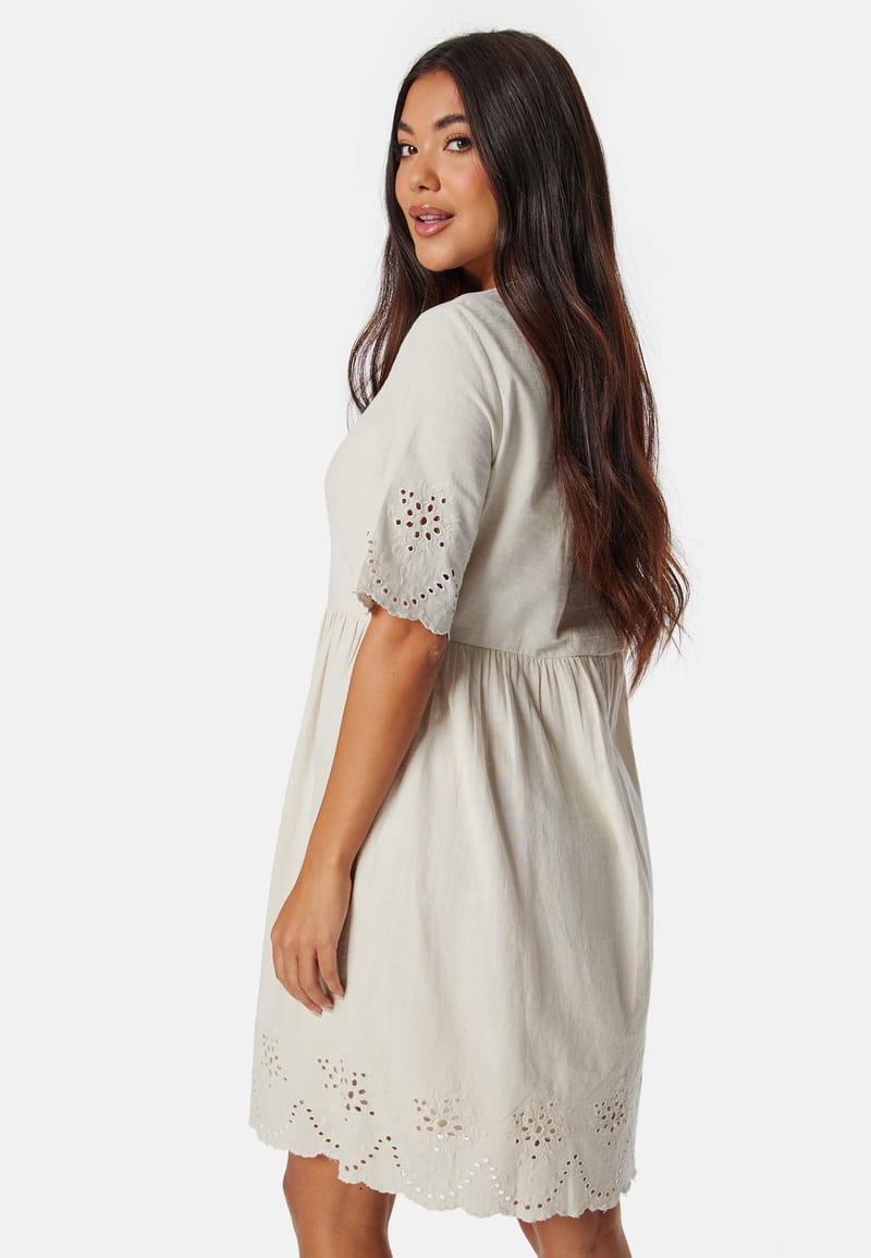 Pieces Pcalmina Embroidery Dress
