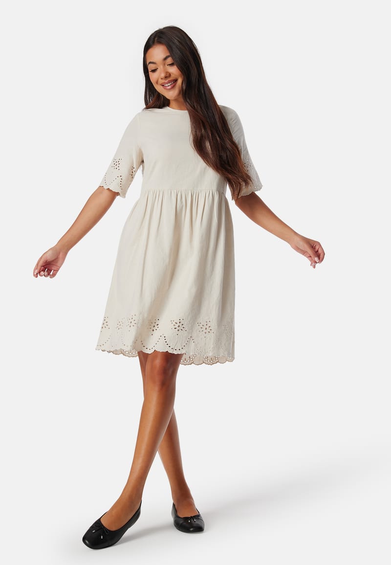 Pieces Pcalmina Embroidery Dress