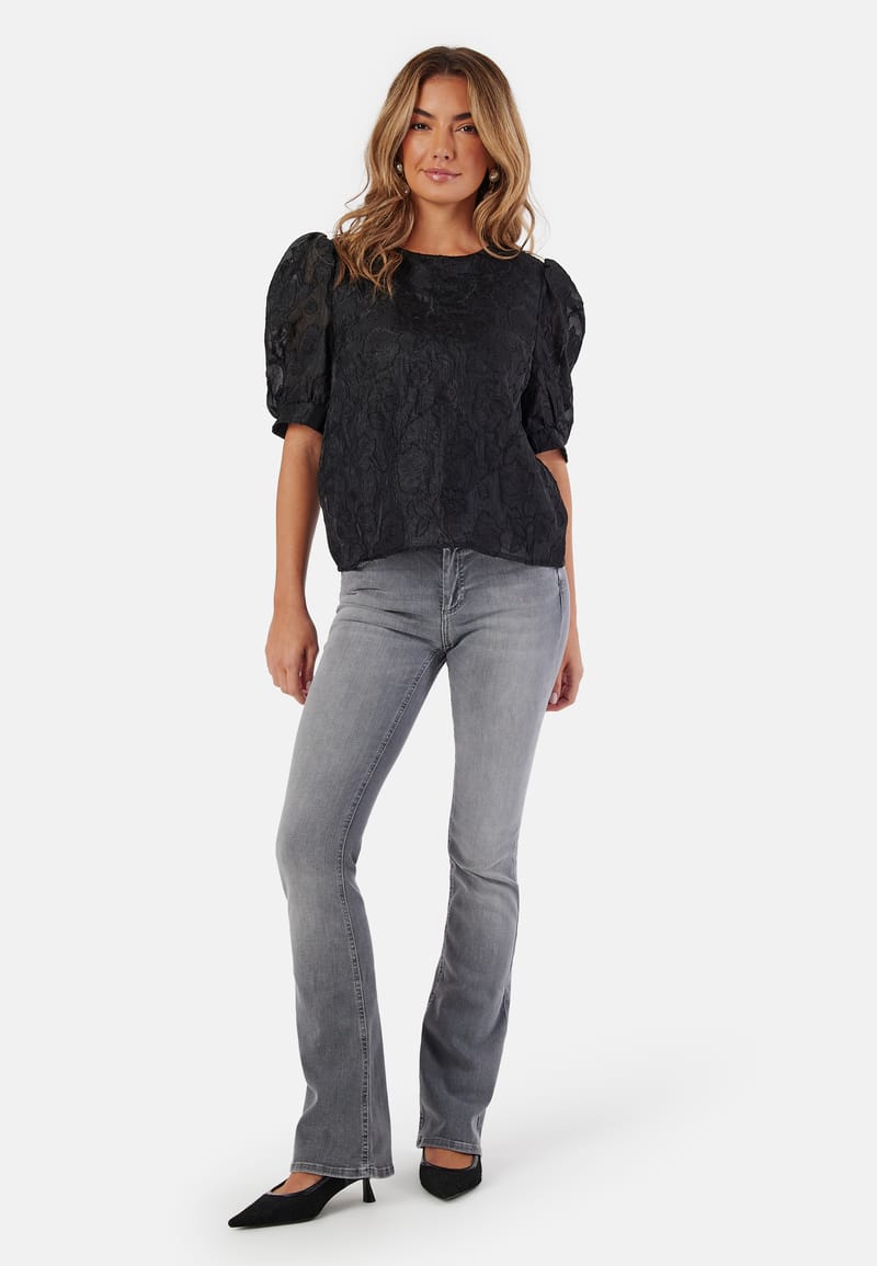 Pieces Pcnala 2/4 JAQUARD TOP JAQUARD