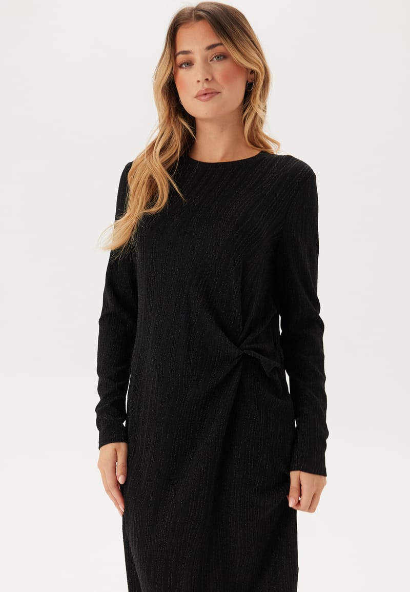 Pieces Pcrenata Ls Knot Dress