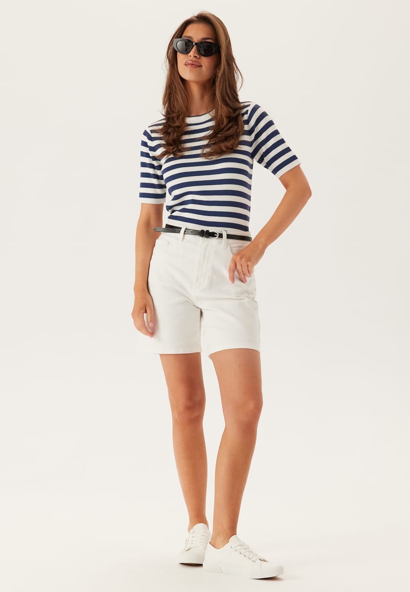 Pieces Pctora Hw Denim Shorts