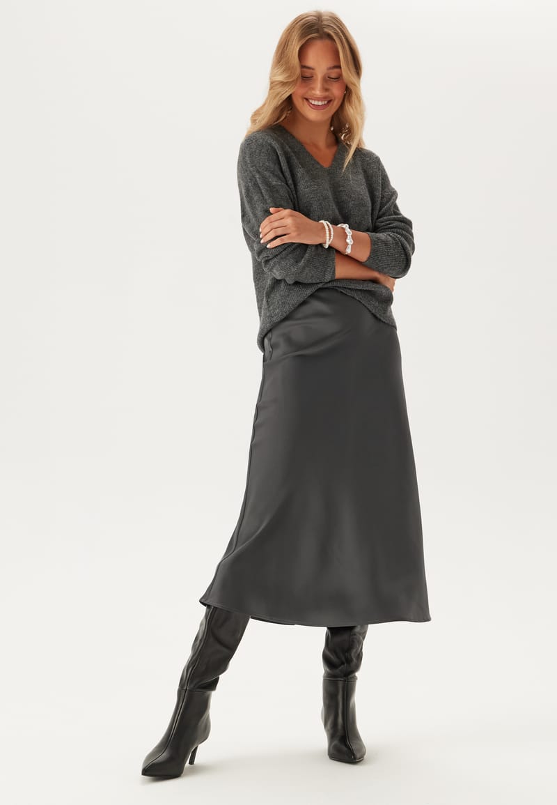 SELECTED FEMME Lena High Waist Midi Skirt