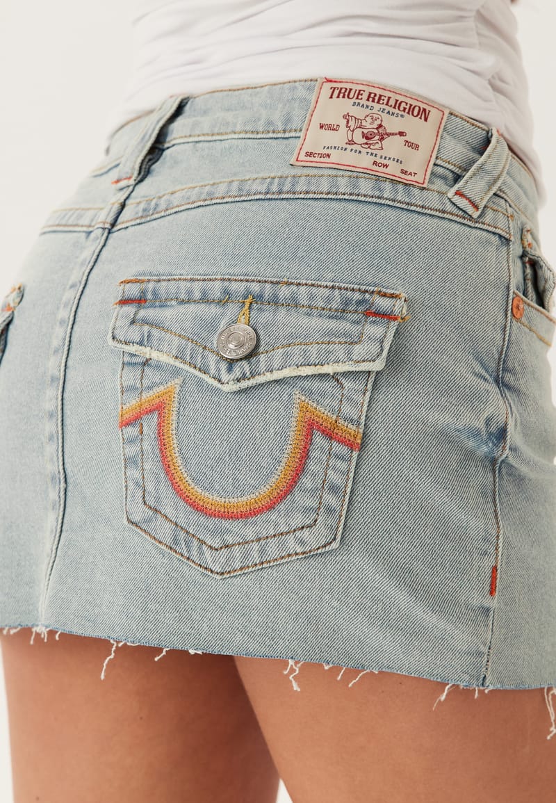 True Religion Sadie Ombre Skirt