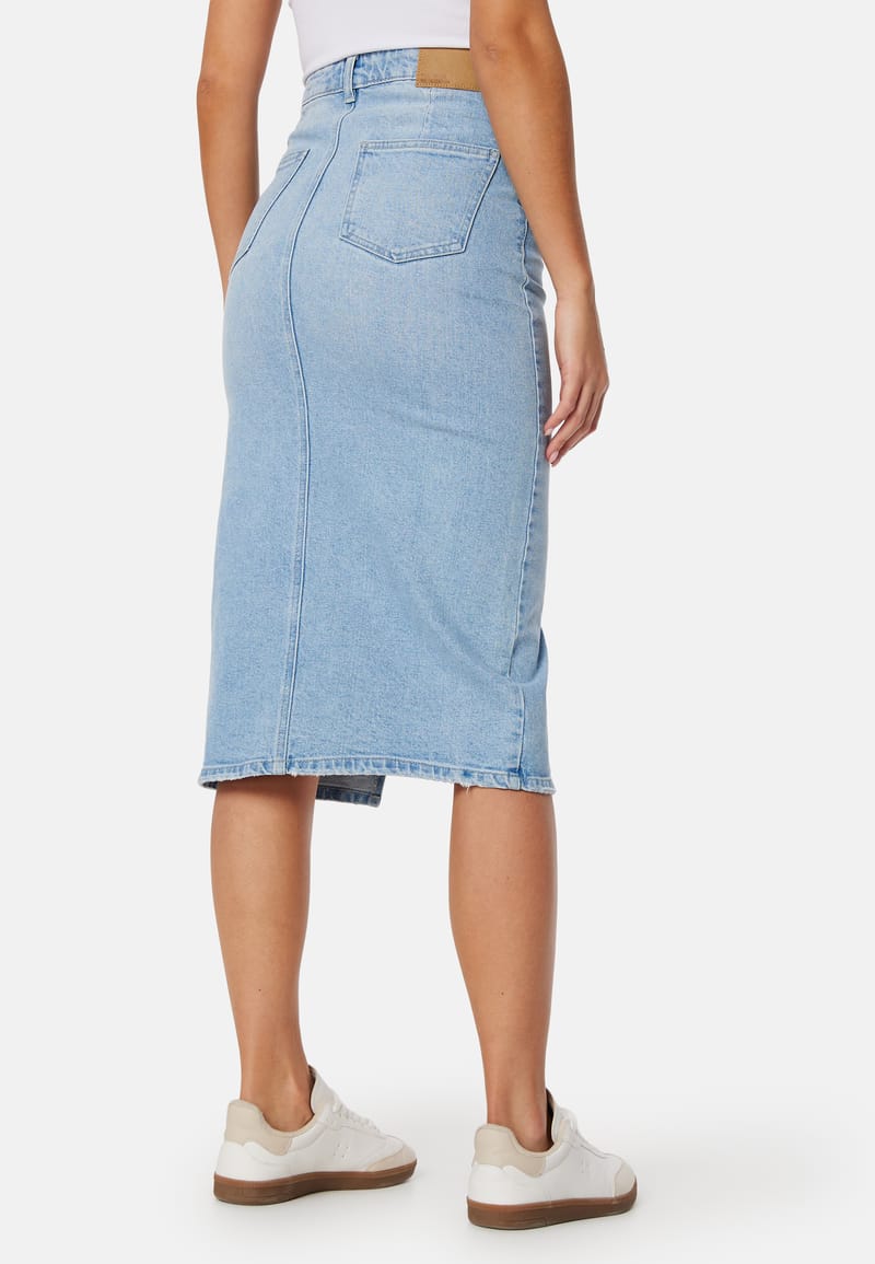 VERO MODA Vmveri High Rise calf denim skirt