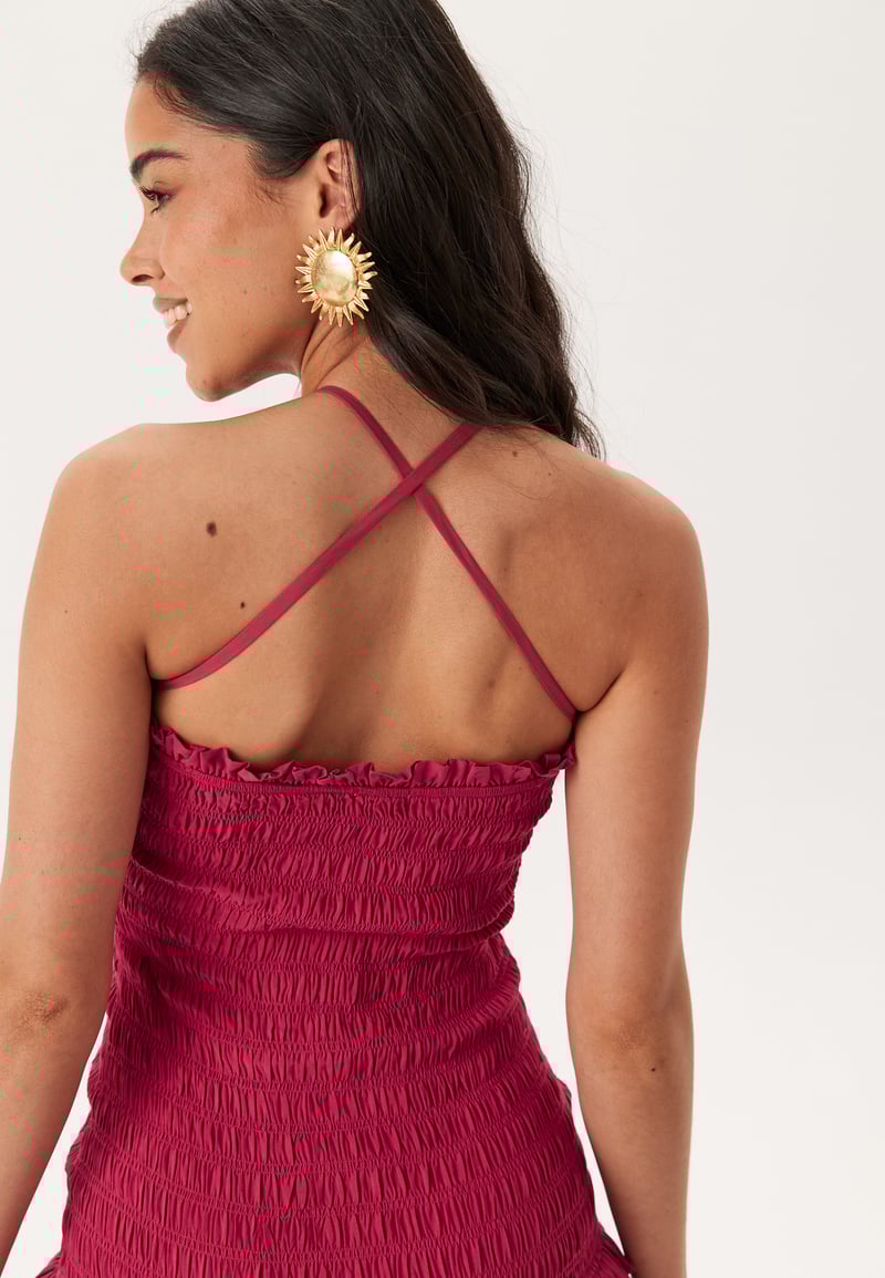 Andrea Norrman X Bubbleroom Smock Bodice Ankle Dress
