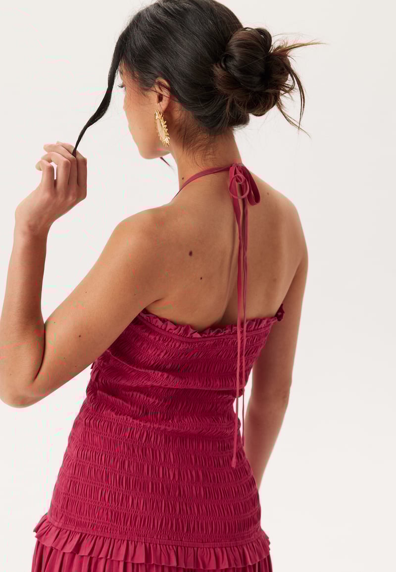 Andrea Norrman X Bubbleroom Smock Bodice Ankle Dress