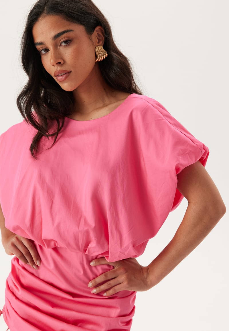 Andrea Norrman X Bubbleroom Tie Back Mini Dress