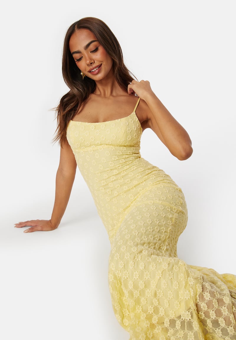Bardot Adoni mesh midi dress