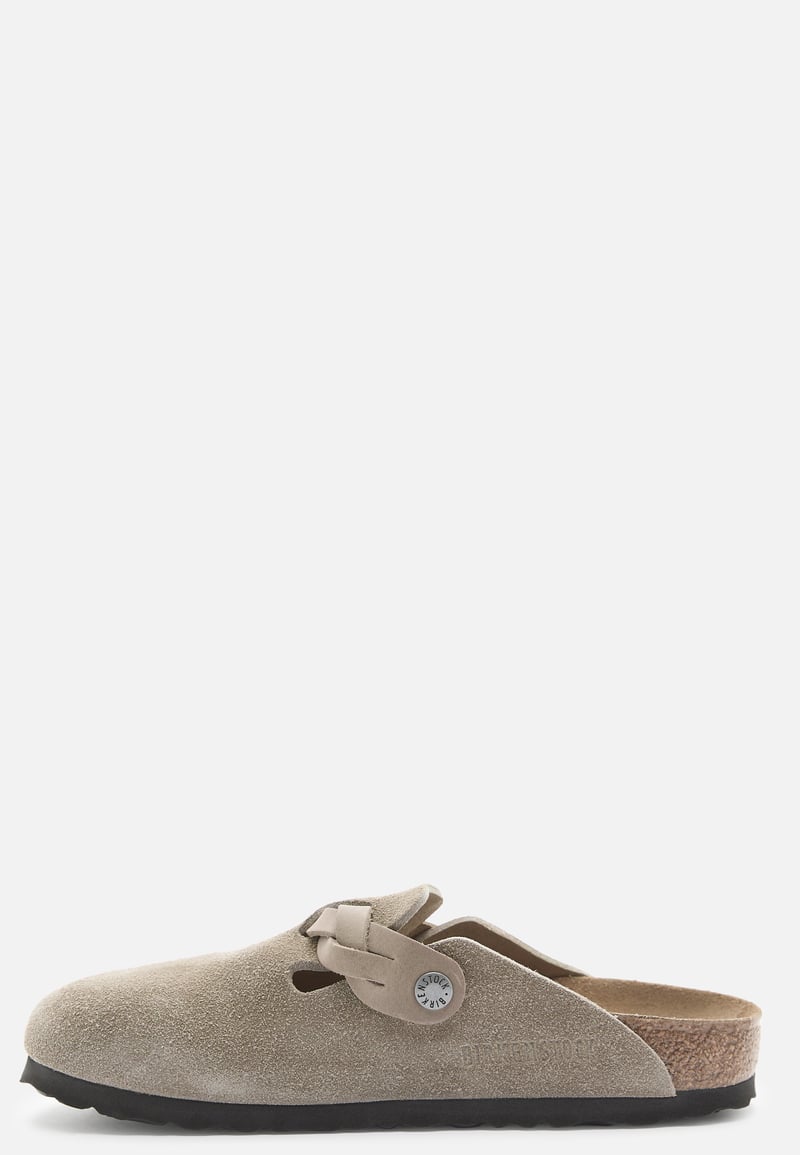 Birkenstock Boston Braided Suede Leather
