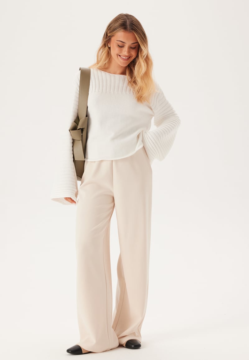 BUBBLEROOM Boatneck Knitted Sweater