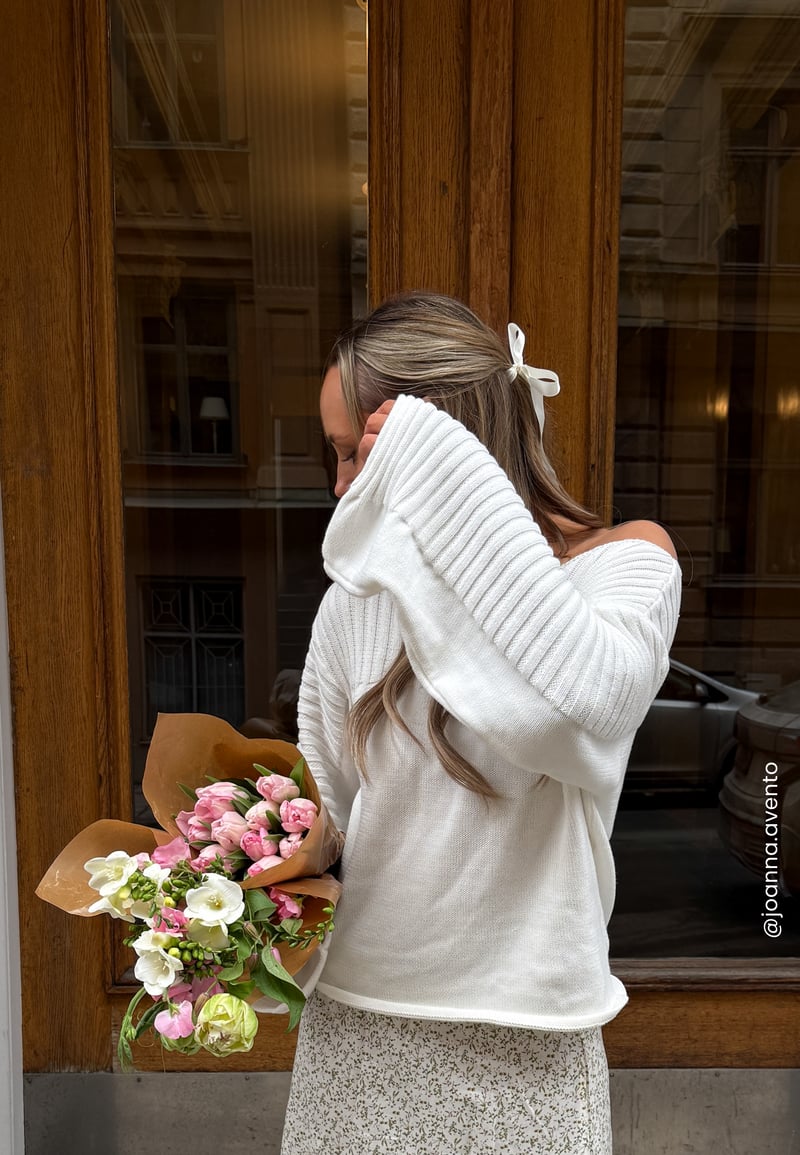 BUBBLEROOM Boatneck Knitted Sweater