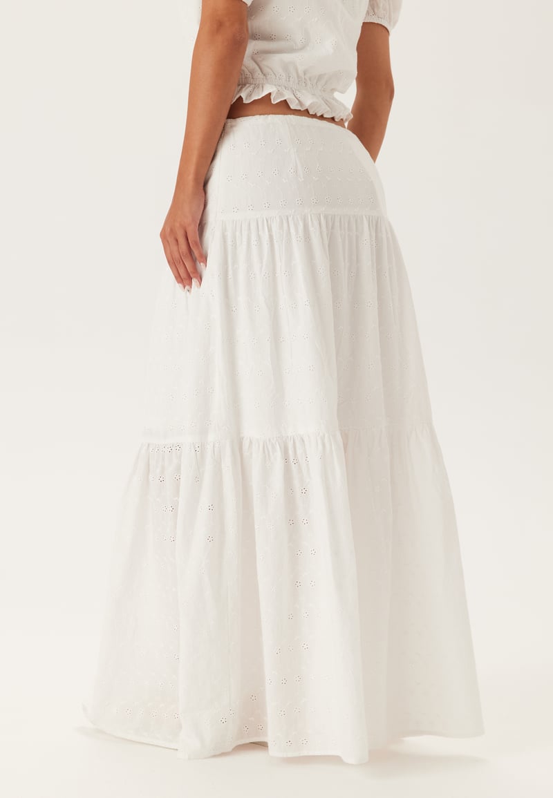 BUBBLEROOM Broderie Anglaise Maxi Skirt