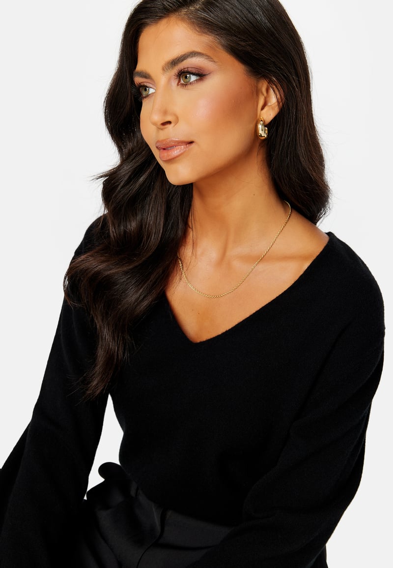 BUBBLEROOM CC Cashmere mix v-neck sweater