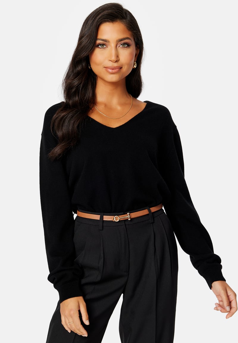 BUBBLEROOM CC Cashmere mix v-neck sweater