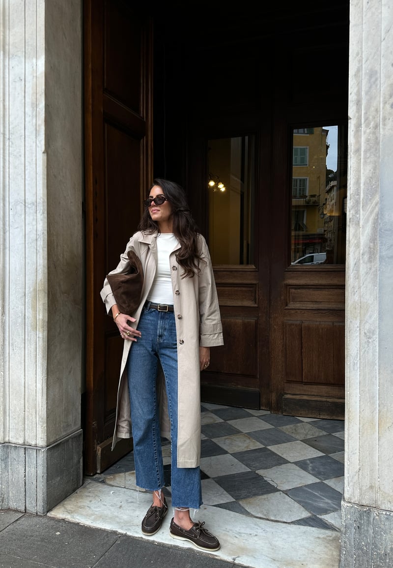 BUBBLEROOM CC Raglan Trench Coat