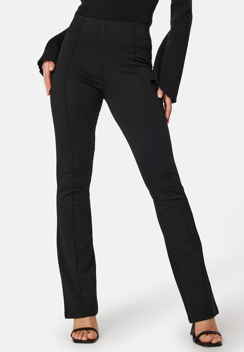 BUBBLEROOM Soft Suit Flared Trousers