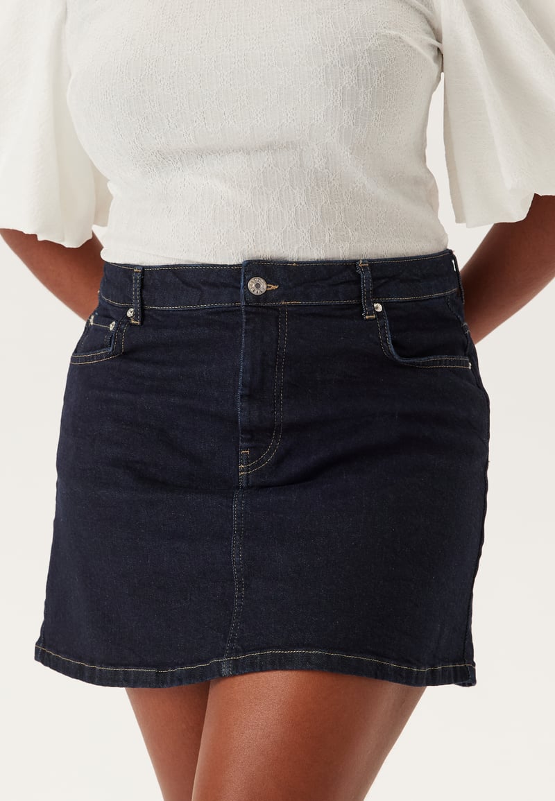 BUBBLEROOM Denim Mini Skirt