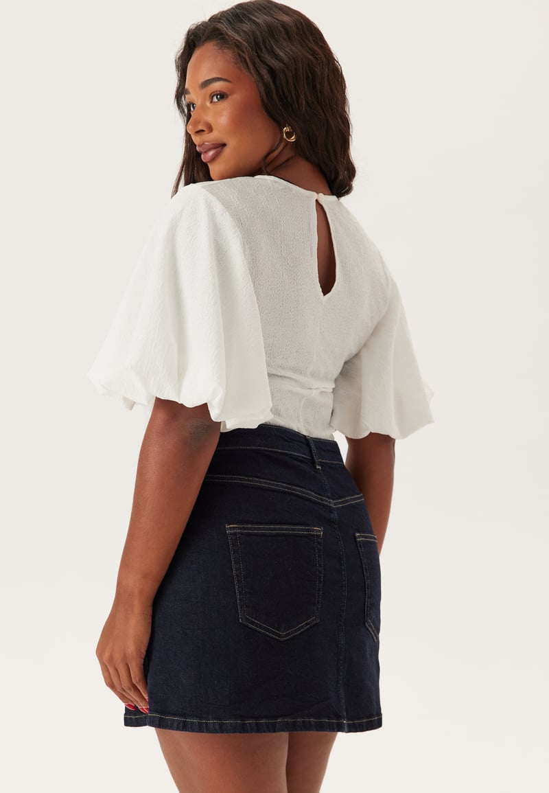 BUBBLEROOM Denim Mini Skirt