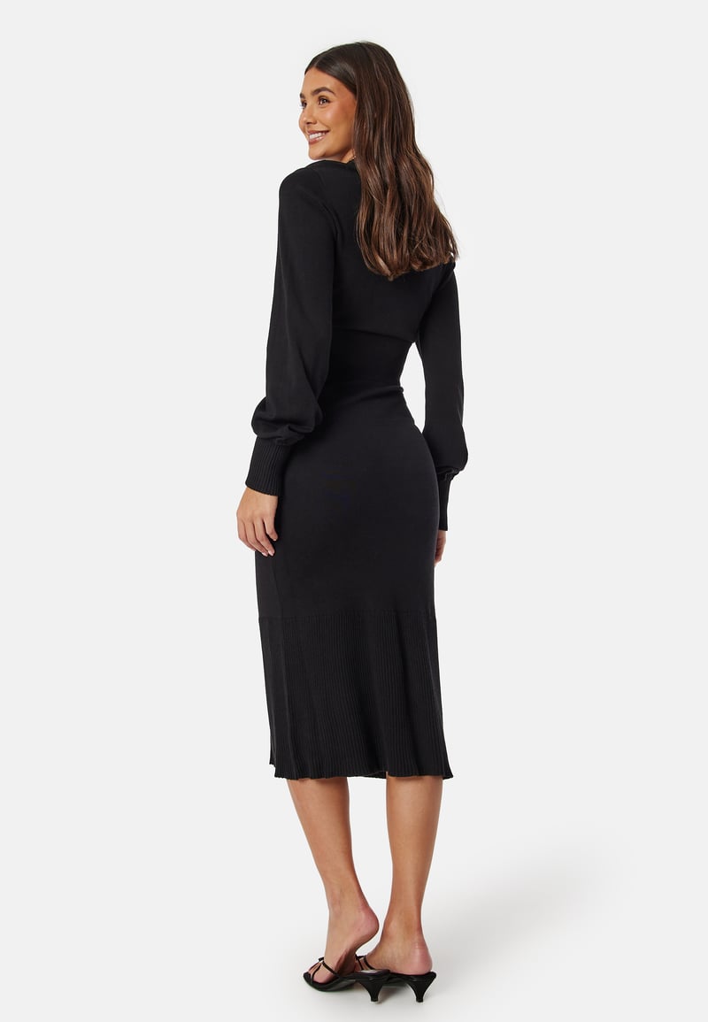BUBBLEROOM Fine Knitted Turtle Neck Dress