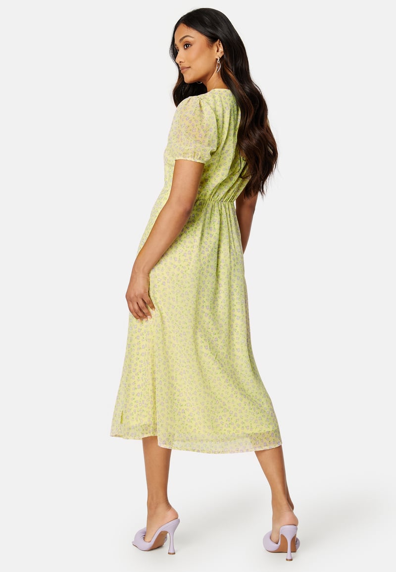 BUBBLEROOM Emilia puff sleeve dress