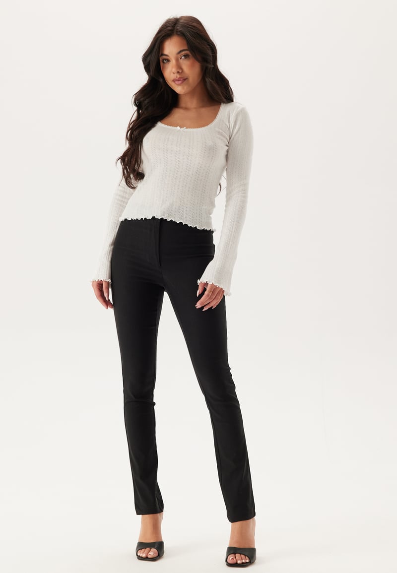 BUBBLEROOM Everly High Waist Stretchy Trousers