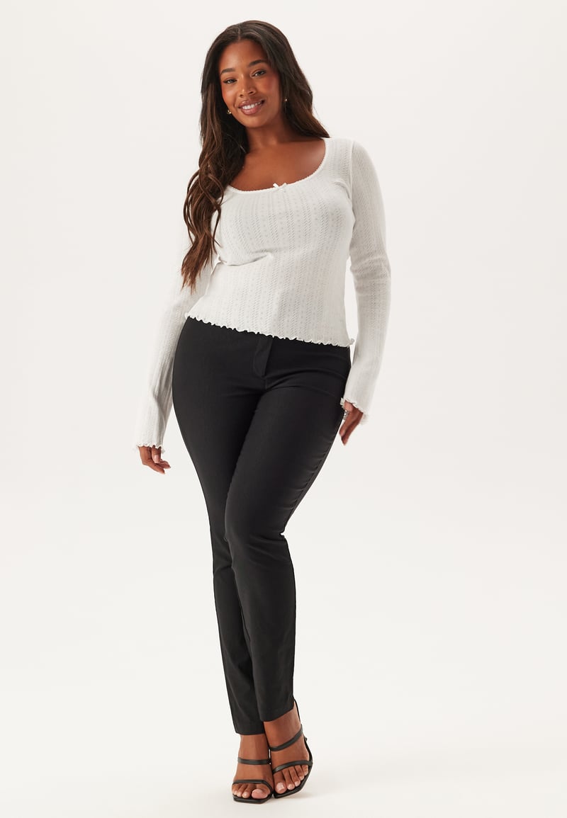 BUBBLEROOM Everly High Waist Stretchy Trousers