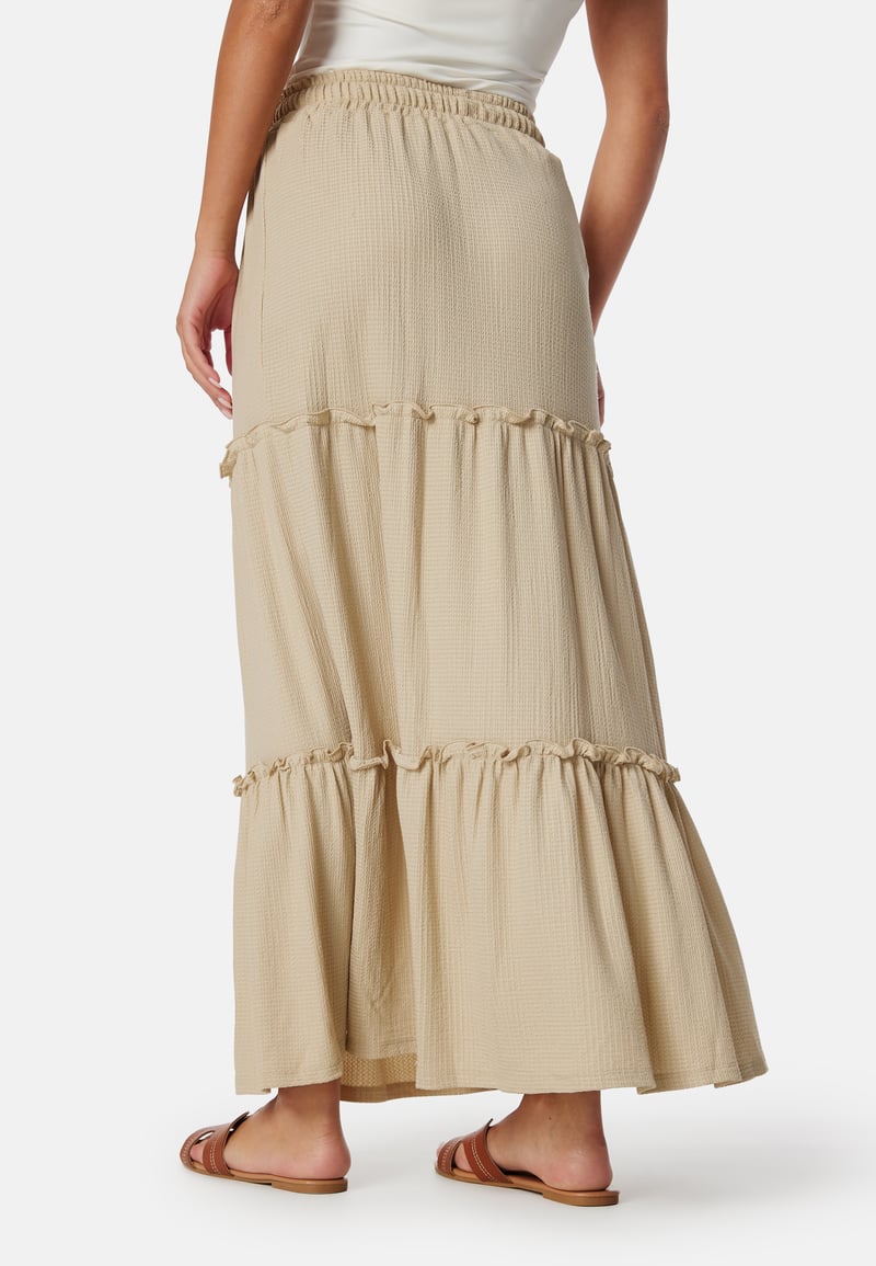 BUBBLEROOM Flounce Maxi Skirt
