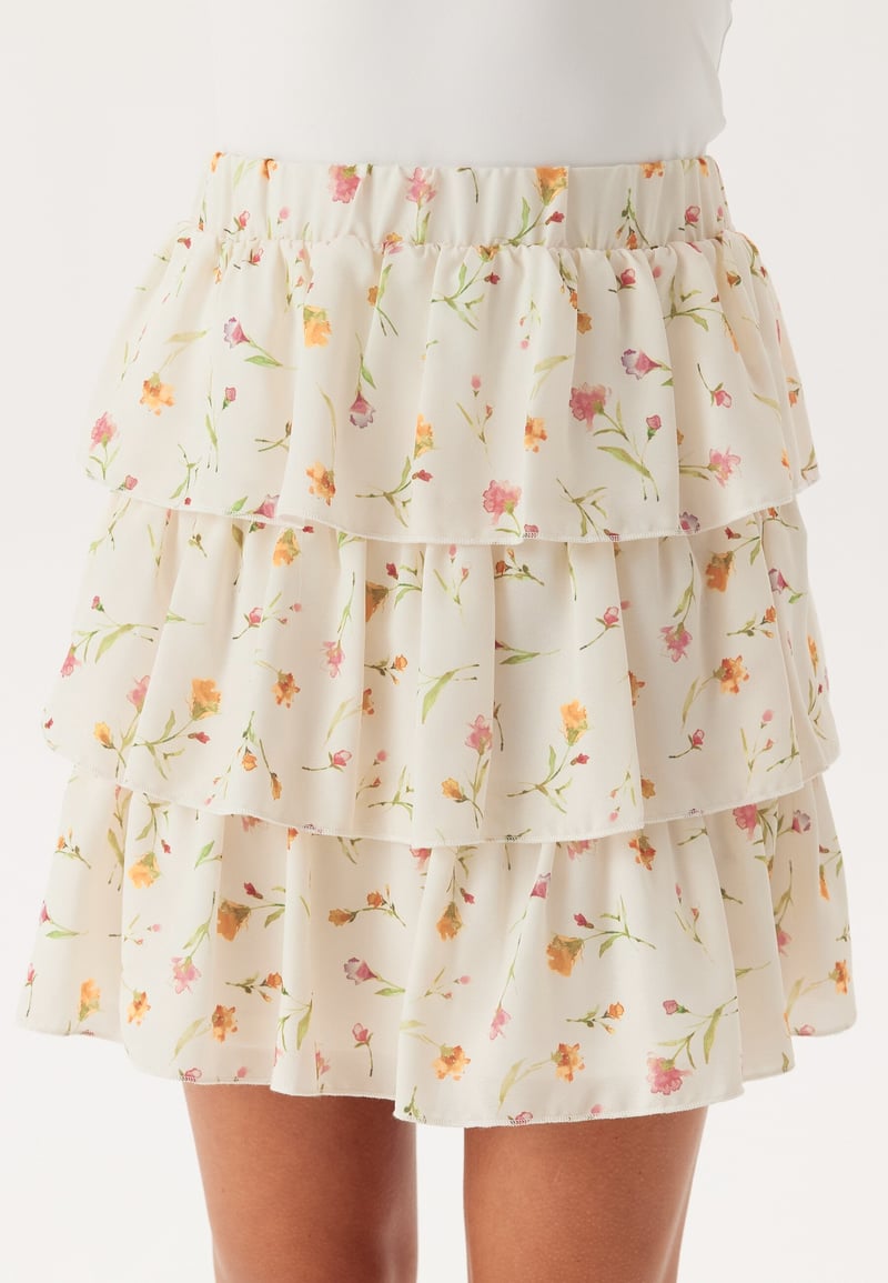 BUBBLEROOM Flounce Short Skirt