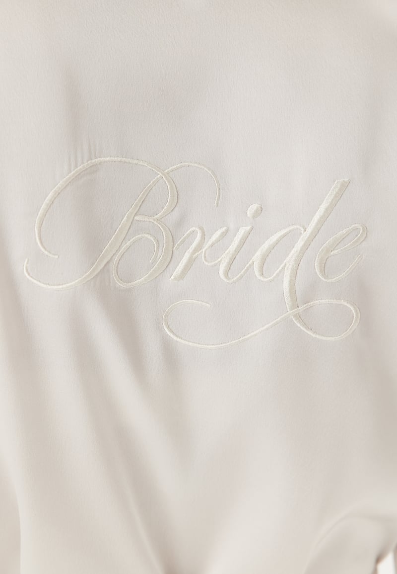 BUBBLEROOM Frill Bride Robe 