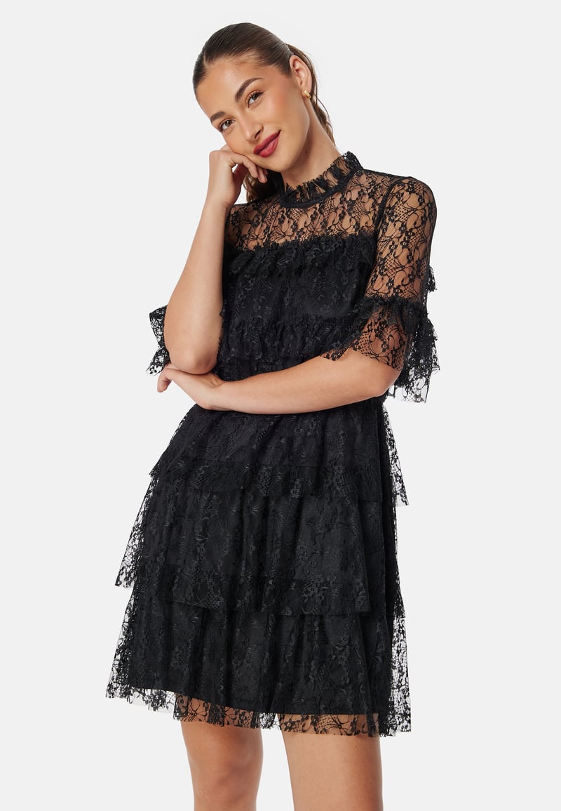 BUBBLEROOM Frill Lace Dress