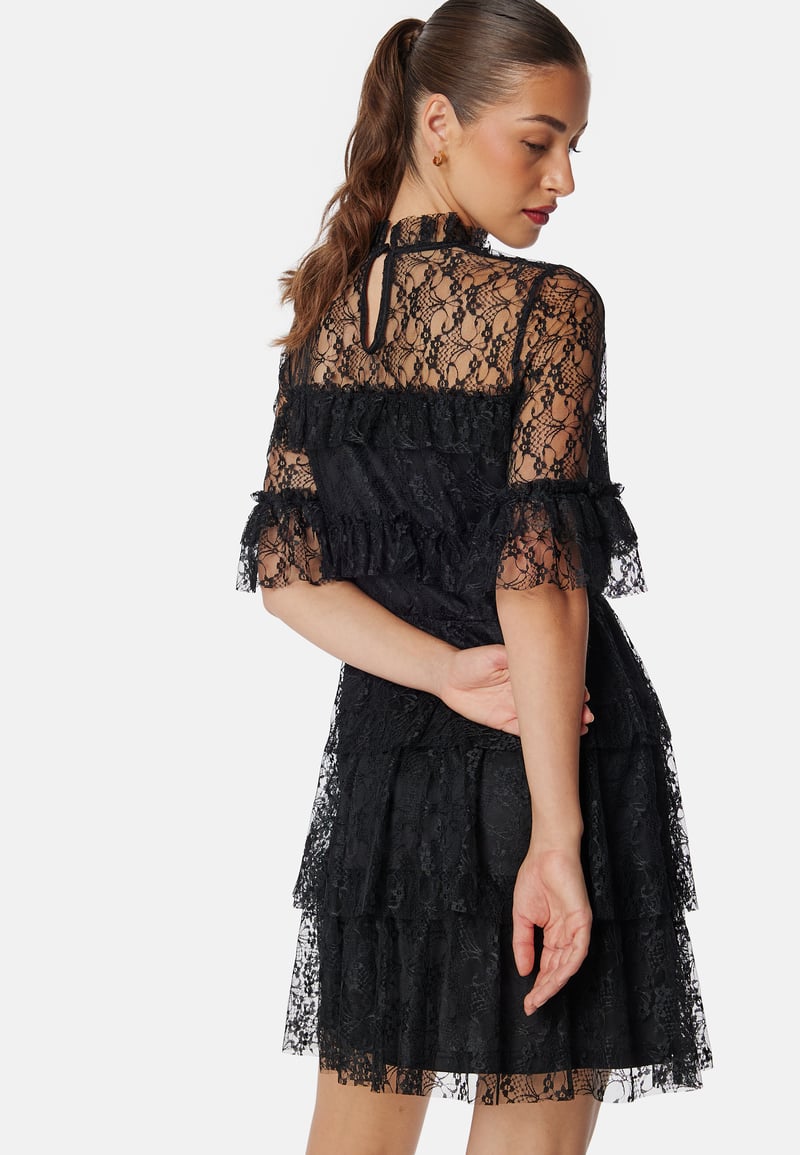 BUBBLEROOM Frill Lace Dress
