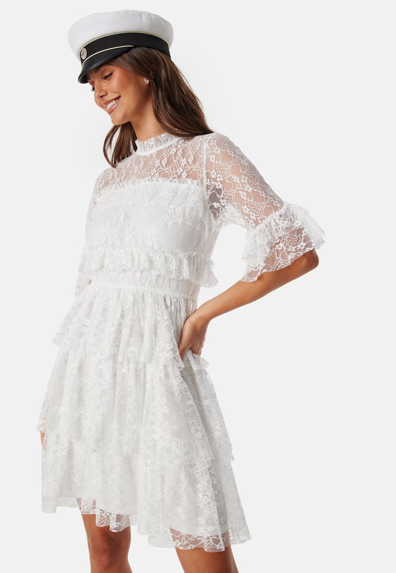 BUBBLEROOM Frill Lace Dress