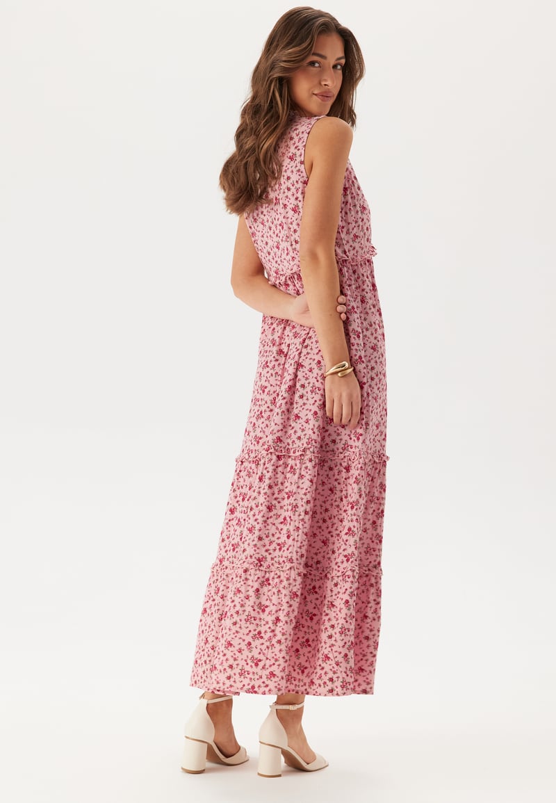 BUBBLEROOM Frill Maxi Dress