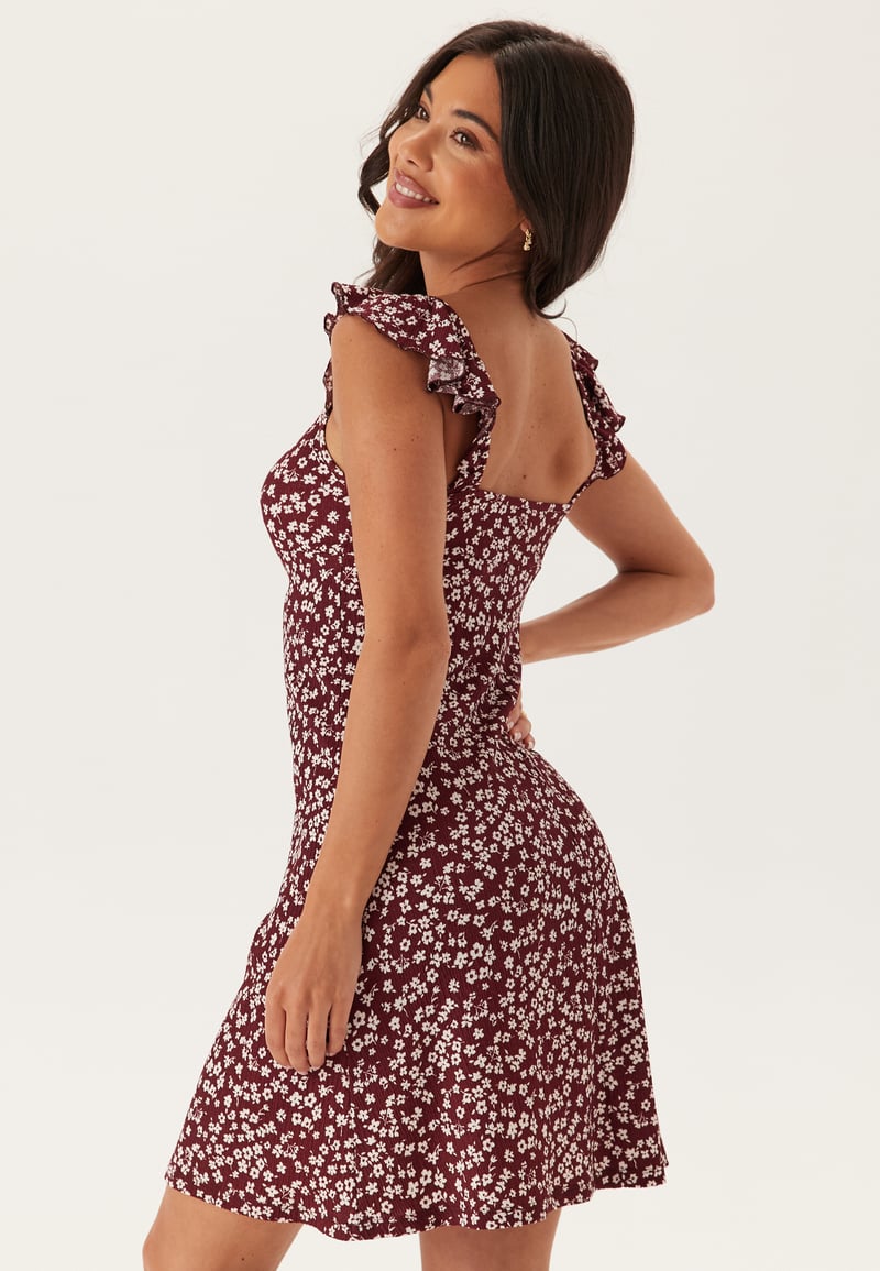 BUBBLEROOM Frill Short Dress