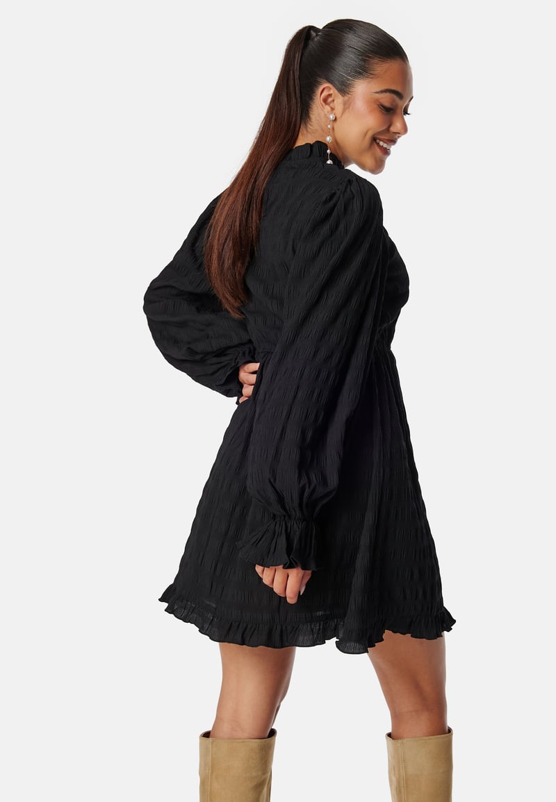 BUBBLEROOM Frill Structured Dress