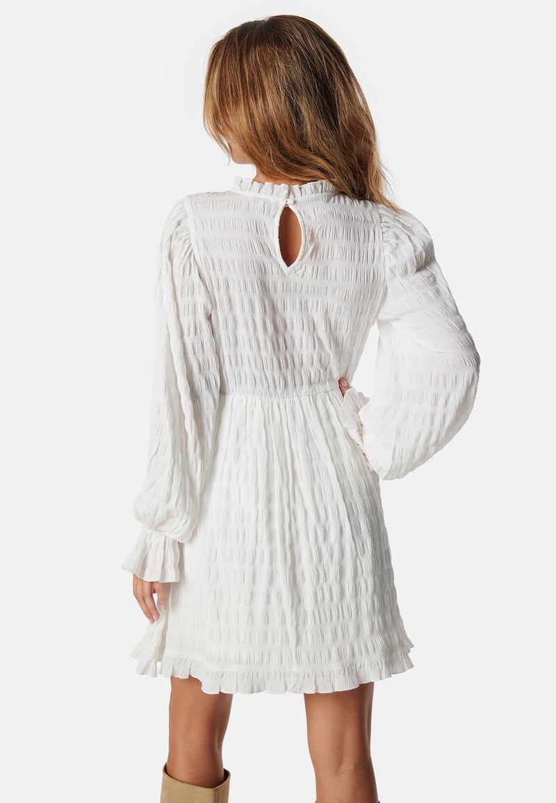 BUBBLEROOM Frill Structured Dress
