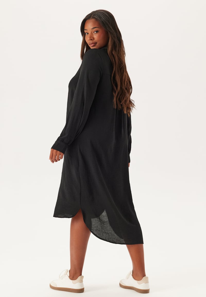 BUBBLEROOM Hidden Button Shirt Dress