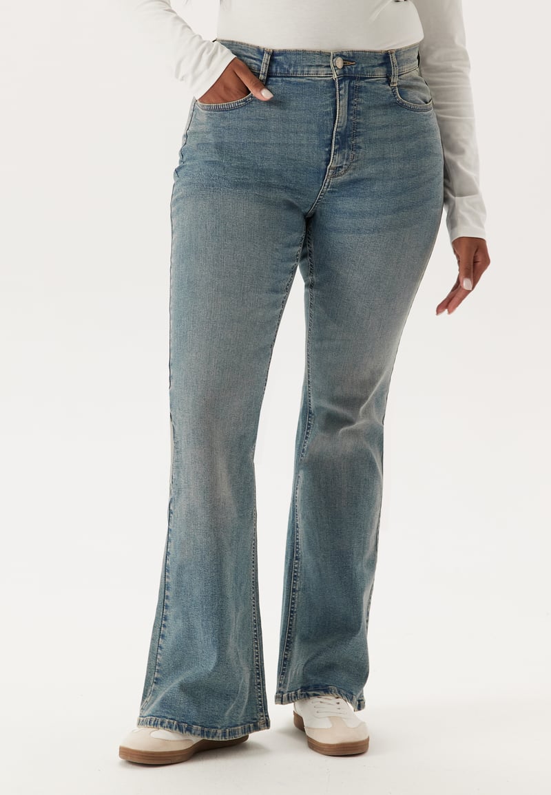 BUBBLEROOM High Flare Superstretch Jeans