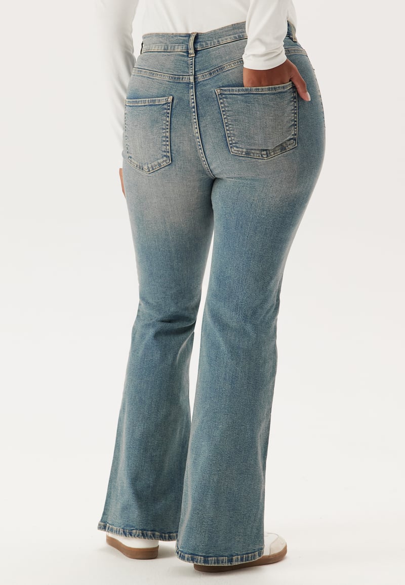 BUBBLEROOM High Flare Superstretch Jeans