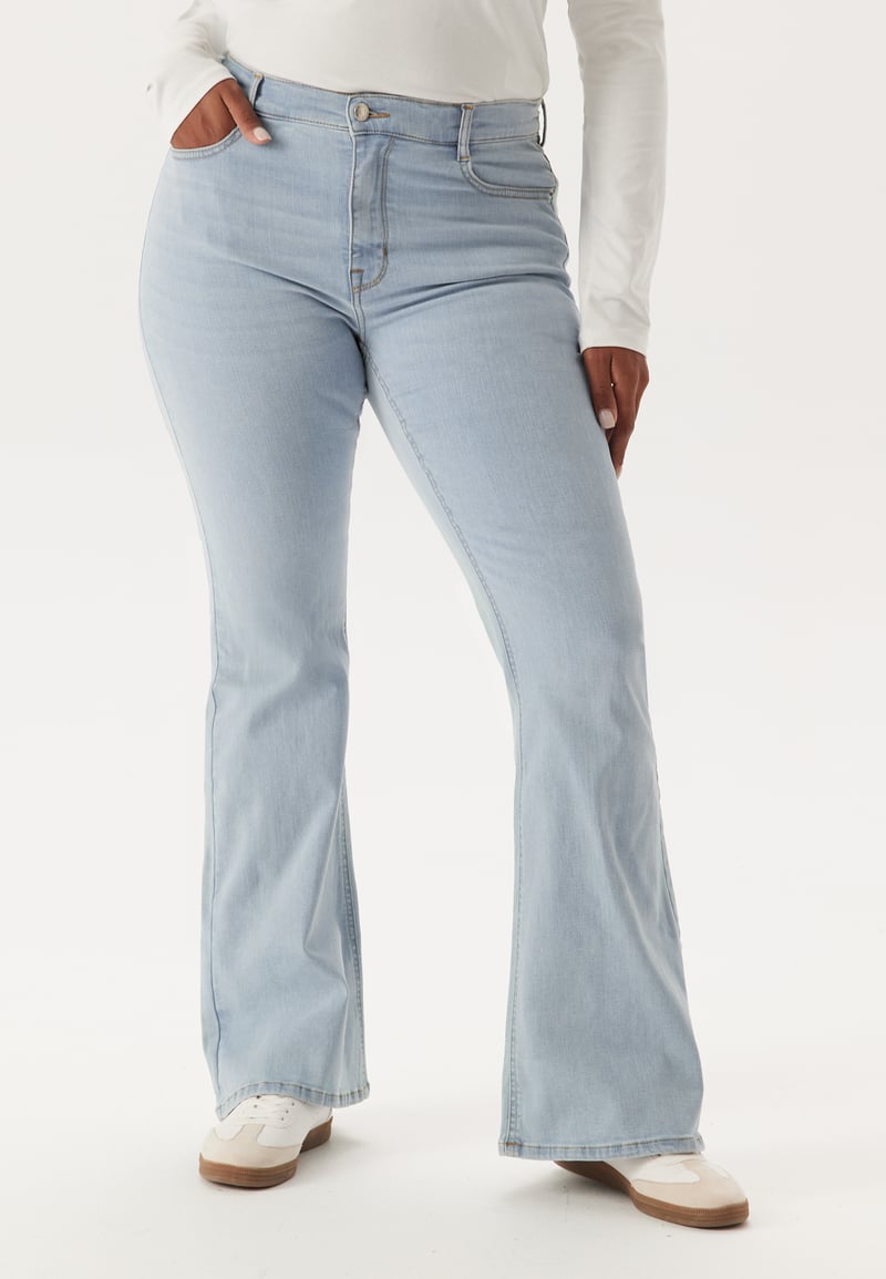 BUBBLEROOM High Flare Superstretch Jeans