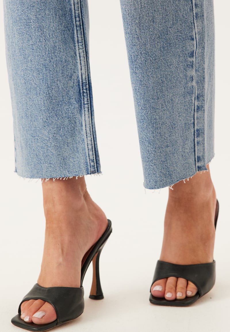 BUBBLEROOM High Straight Ankle Jeans