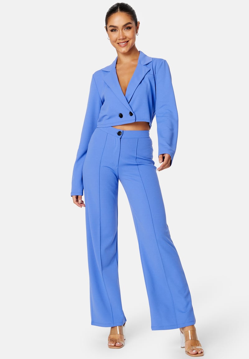 BUBBLEROOM Hilma cropped blazer
