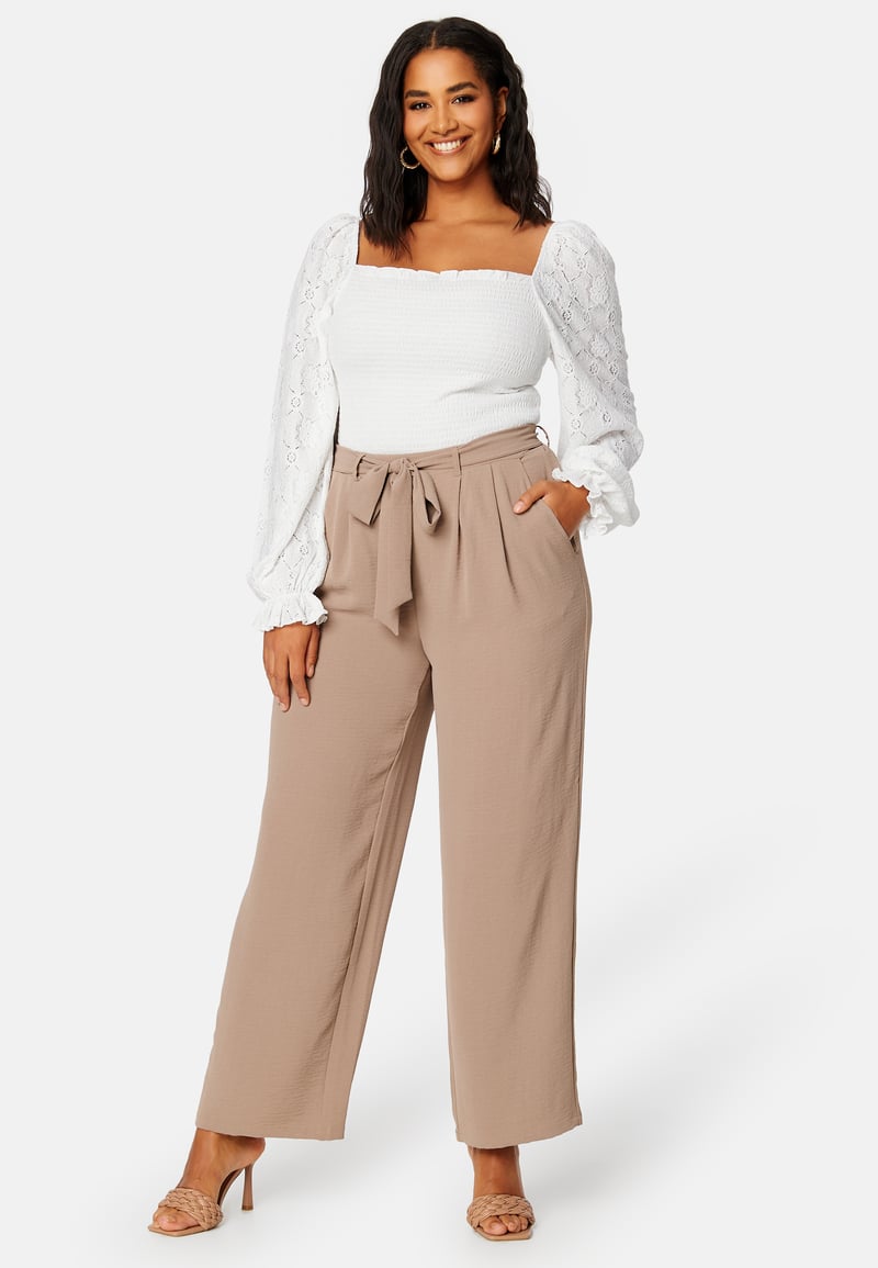 BUBBLEROOM Square Neck Smock Top