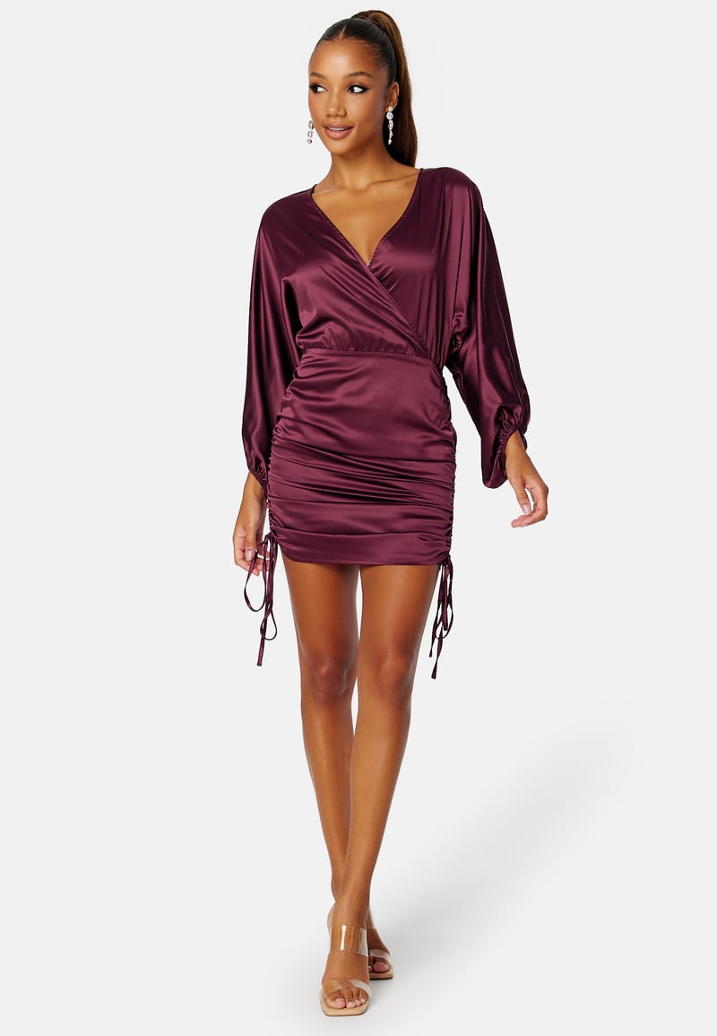 BUBBLEROOM Kimberly Satin Dress