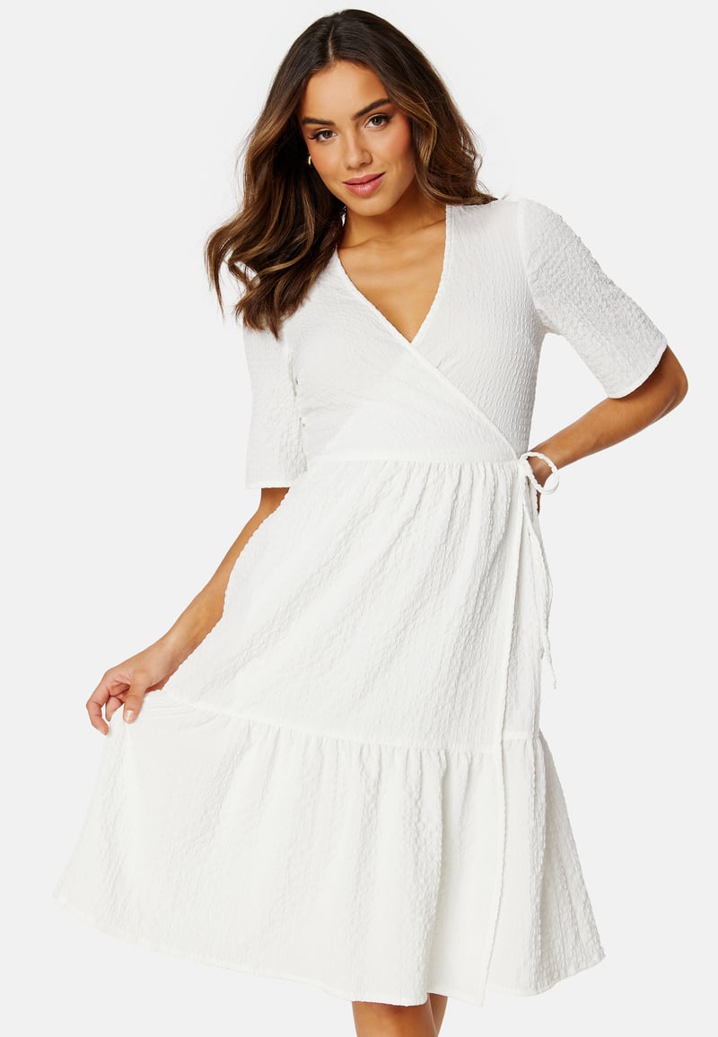 BUBBLEROOM Krystal wrap dress