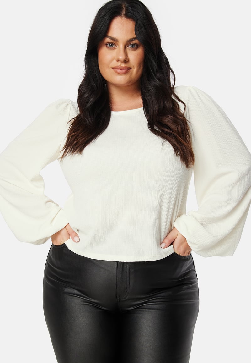 BUBBLEROOM Puff Long Sleeve Blouse