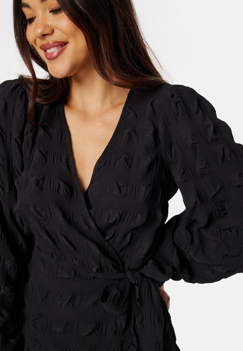 BUBBLEROOM Litzy Wrap Dress