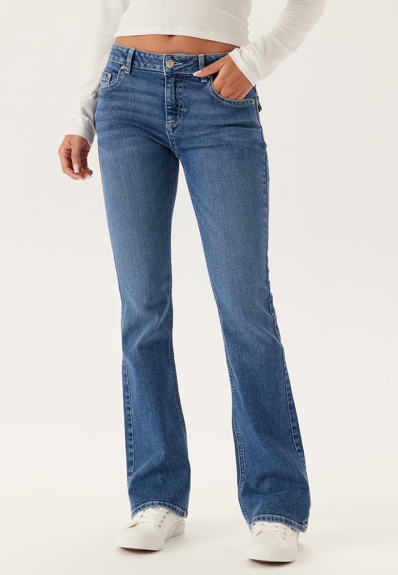 BUBBLEROOM Low Bootcut Flap Jeans