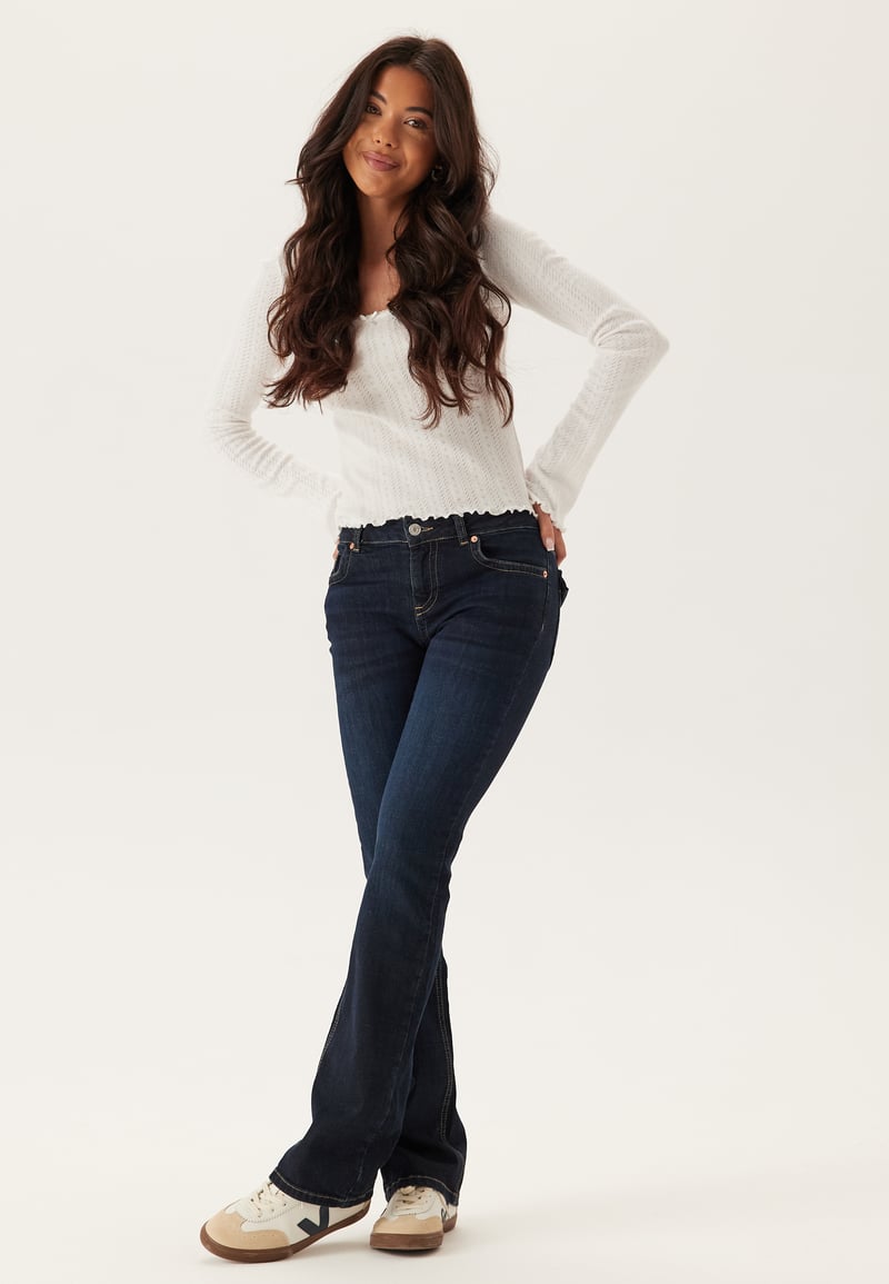 BUBBLEROOM Low Bootcut Flap Jeans