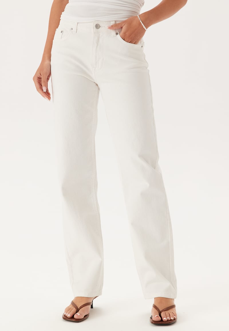 BUBBLEROOM Low Waist Straight Jeans